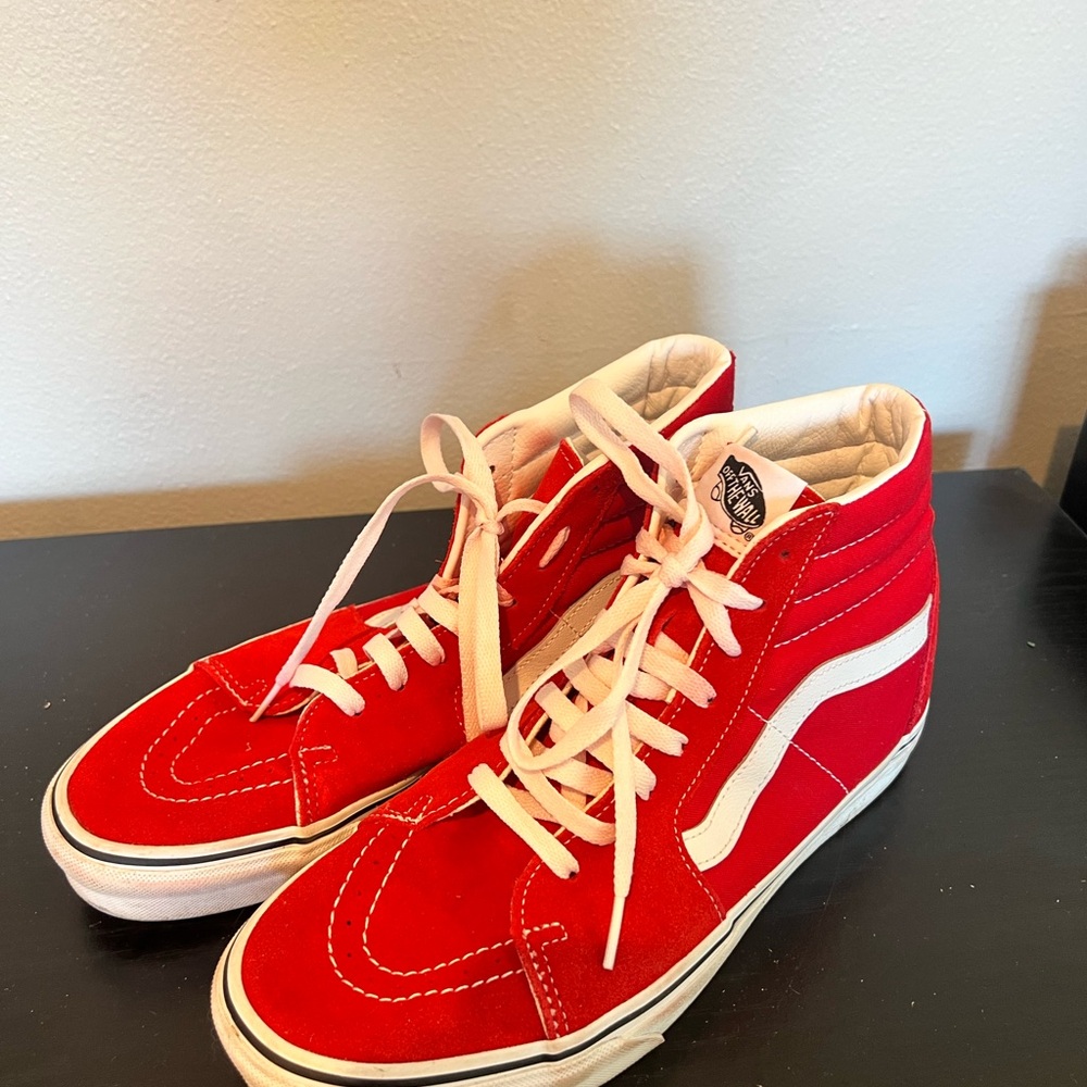 Vans SK8-HI Shoes Racing Red